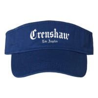 Crenshaw Los Angeles California Hood Valucap Bio-Washed Visor