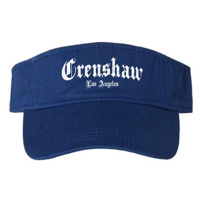 Crenshaw Los Angeles California Hood Valucap Bio-Washed Visor