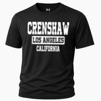 Crenshaw Los Angeles California South Central Hip Hop Gangsta Rap Cooling Performance Crew T-Shirt