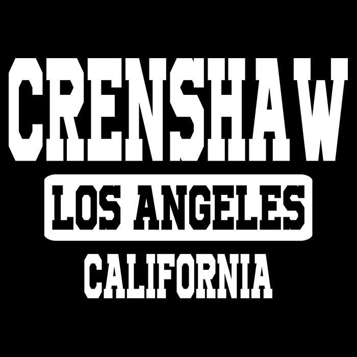 Crenshaw Los Angeles California South Central Hip Hop Gangsta Rap Cooling Performance Crew T-Shirt