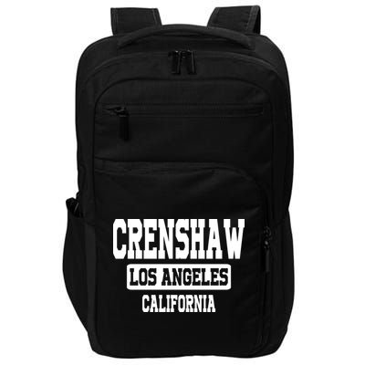 Crenshaw Los Angeles California South Central Hip Hop Gangsta Rap Impact Tech Backpack