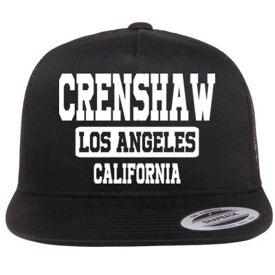 Crenshaw Los Angeles California South Central Hip Hop Gangsta Rap Flatbill Hat