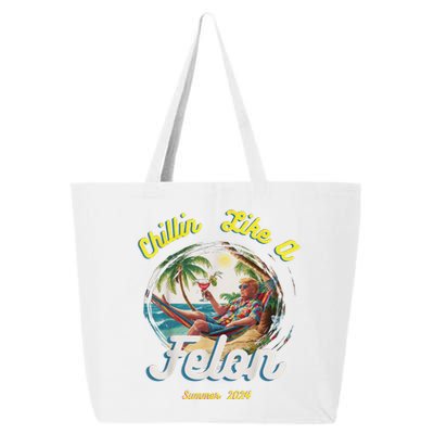 Chillin Like A Felon Summer 2024 Gift 25L Jumbo Tote