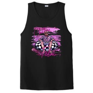 Chillin Like A Felon Retro Summer Pink Funny Trump 2024 PosiCharge Competitor Tank