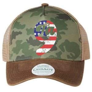 Comma La American Flag Kamala Harris Legacy Tie Dye Trucker Hat