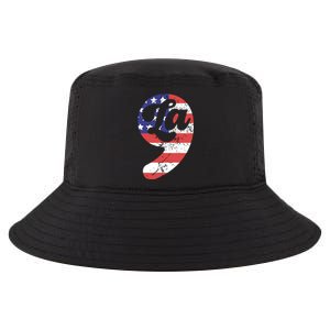 Comma La American Flag Kamala Harris Cool Comfort Performance Bucket Hat