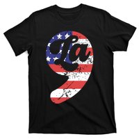 Comma La American Flag Kamala Harris T-Shirt