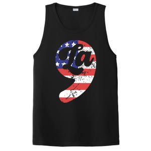 Comma La American Flag Kamala Harris PosiCharge Competitor Tank