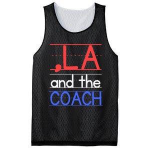 Comma La And The Coach Harris Walz 2024 Educators Mesh Reversible Basketball Jersey Tank