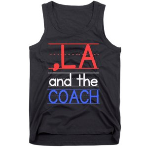 Comma La And The Coach Harris Walz 2024 Educators Tank Top