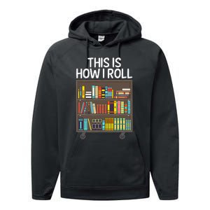 Cute Library Art For  Book Reader School Librarian Performance Fleece Hoodie