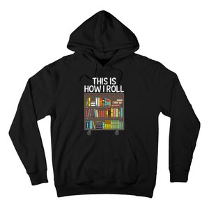 Cute Library Art For  Book Reader School Librarian Hoodie