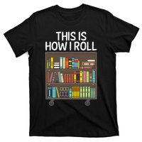 Cute Library Art For  Book Reader School Librarian T-Shirt