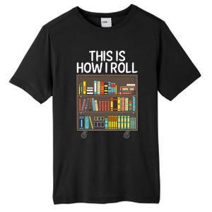 Cute Library Art For  Book Reader School Librarian Tall Fusion ChromaSoft Performance T-Shirt