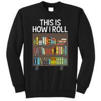 Cute Library Art For  Book Reader School Librarian Tall Sweatshirt