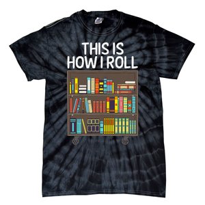 Cute Library Art For  Book Reader School Librarian Tie-Dye T-Shirt