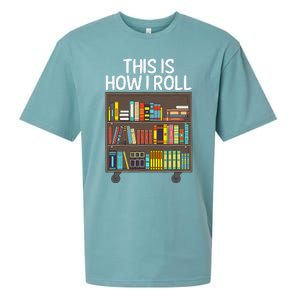 Cute Library Art For  Book Reader School Librarian Sueded Cloud Jersey T-Shirt