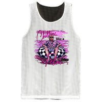 Chillin Like A Felon Retro Summer Pink Mesh Reversible Basketball Jersey Tank