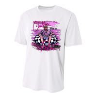 Chillin Like A Felon Retro Summer Pink Performance Sprint T-Shirt