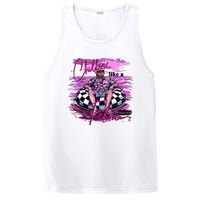 Chillin Like A Felon Retro Summer Pink PosiCharge Competitor Tank