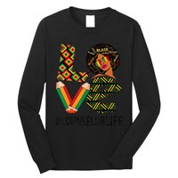 Counselor Love Afro African American Black History Month Long Sleeve Shirt