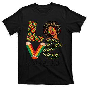 Counselor Love Afro African American Black History Month T-Shirt