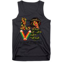 Counselor Love Afro African American Black History Month Tank Top