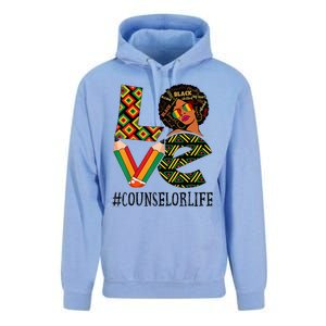 Counselor Love Afro African American Black History Month Unisex Surf Hoodie