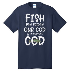 Catholic Lent And Easter Christian Lenten Fish Fry Friday Tall T-Shirt