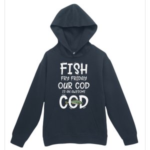 Catholic Lent And Easter Christian Lenten Fish Fry Friday Urban Pullover Hoodie