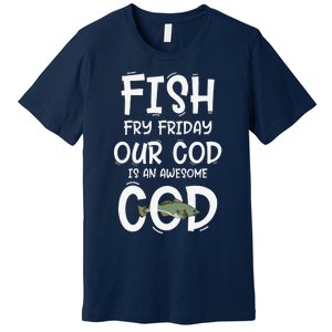 Catholic Lent And Easter Christian Lenten Fish Fry Friday Premium T-Shirt