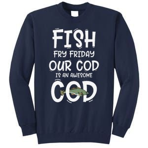 Catholic Lent And Easter Christian Lenten Fish Fry Friday Tall Sweatshirt