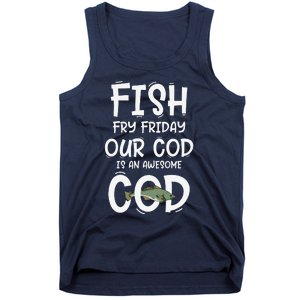 Catholic Lent And Easter Christian Lenten Fish Fry Friday Tank Top