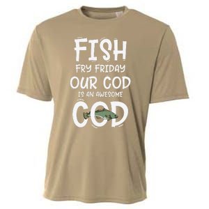 Catholic Lent And Easter Christian Lenten Fish Fry Friday Cooling Performance Crew T-Shirt