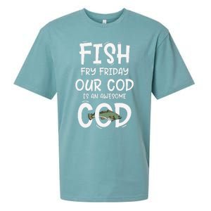 Catholic Lent And Easter Christian Lenten Fish Fry Friday Sueded Cloud Jersey T-Shirt