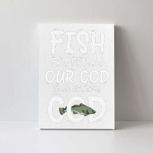 Catholic Lent And Easter Christian Lenten Fish Fry Friday Canvas