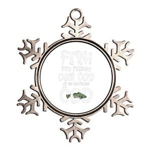 Catholic Lent And Easter Christian Lenten Fish Fry Friday Metallic Star Ornament