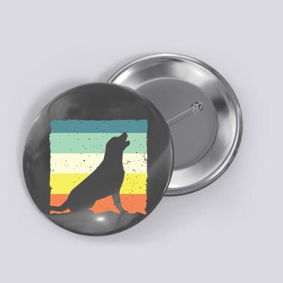 Cool Labrador Art For Men Women Vintage Labrador Retriever Button