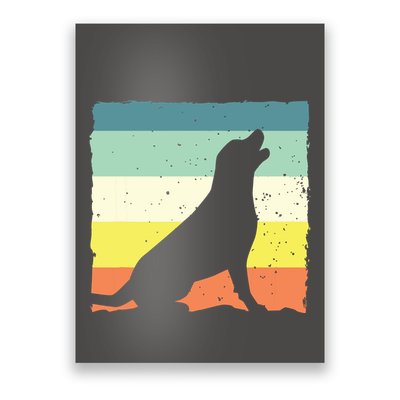 Cool Labrador Art For Men Women Vintage Labrador Retriever Poster