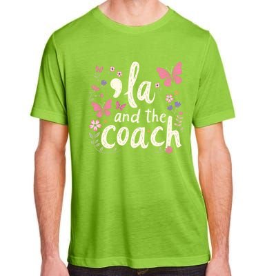 Comma La And The Coach 2024 Kamala Harris Gift Adult ChromaSoft Performance T-Shirt