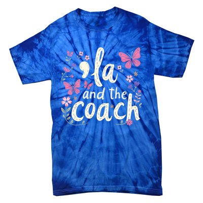 Comma La And The Coach 2024 Kamala Harris Gift Tie-Dye T-Shirt