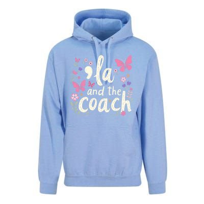 Comma La And The Coach 2024 Kamala Harris Gift Unisex Surf Hoodie