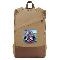 Chillin Like A Felon Trump For President 2024 Cotton Canvas Backpack