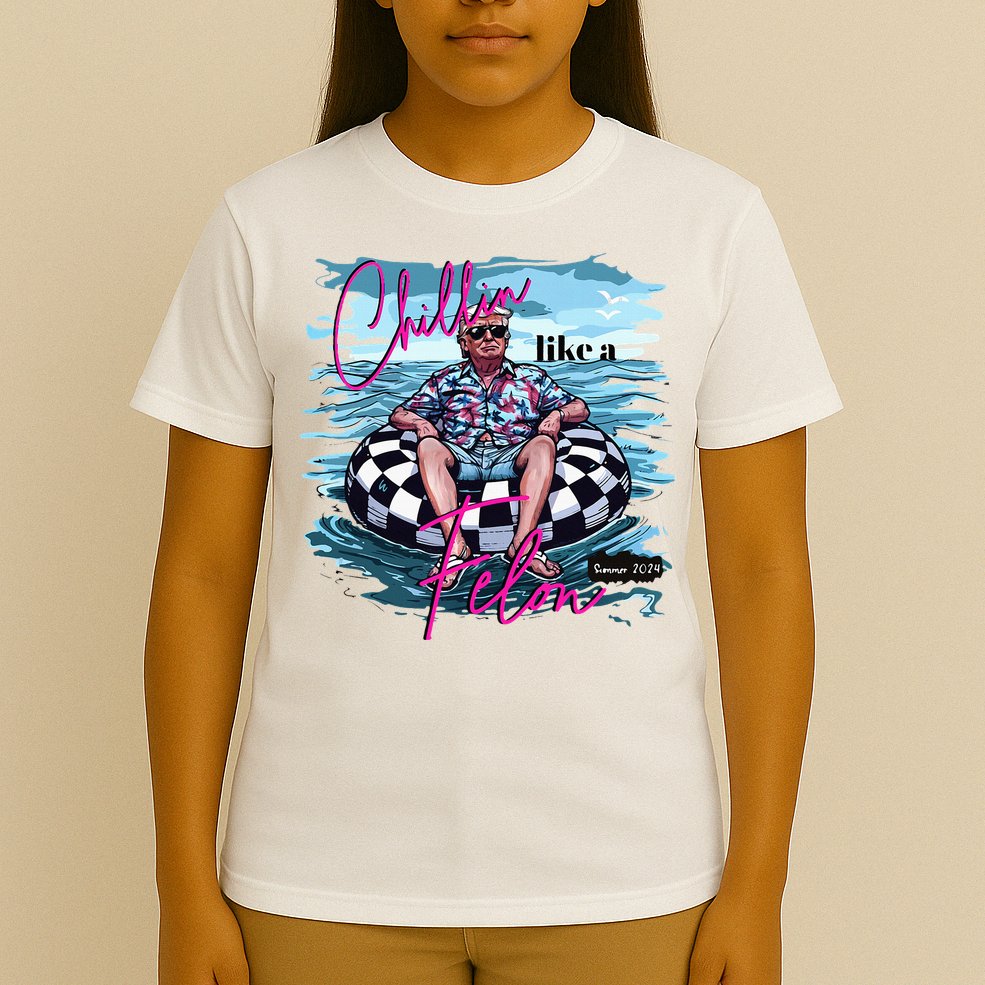 Chillin Like A Felon Trump For President 2024 T-Shirt