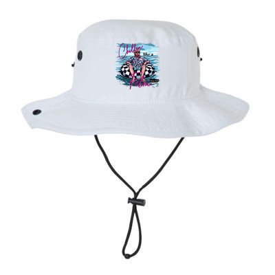 Chillin Like A Felon Trump For President 2024 Bucket Hat