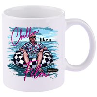 Chillin Like A Felon Trump For President 2024 11oz C Handle Ceramic Mug