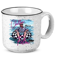 Chillin Like A Felon Trump For President 2024 15oz Campfire Ceramic Mug