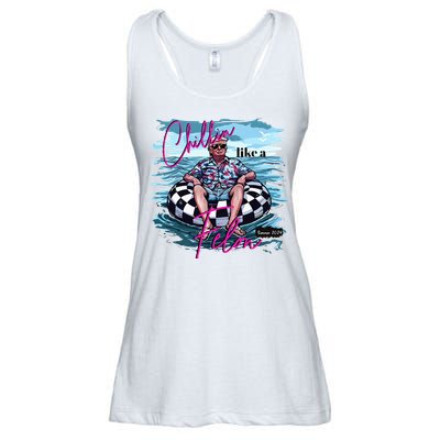 Chillin Like A Felon Trump For President 2024 Ladies Essential Flowy Tank