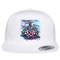 Chillin Like A Felon Trump For President 2024 Flat Bill Trucker Hat