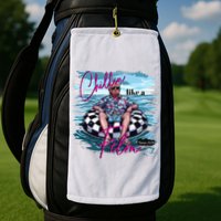 Chillin Like A Felon Trump For President 2024 Golf Towel